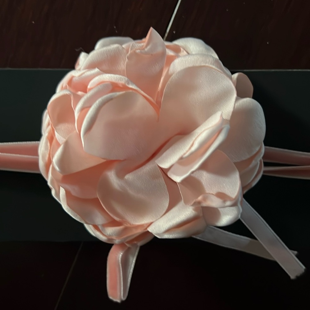Pink nOir Flower Head Wear